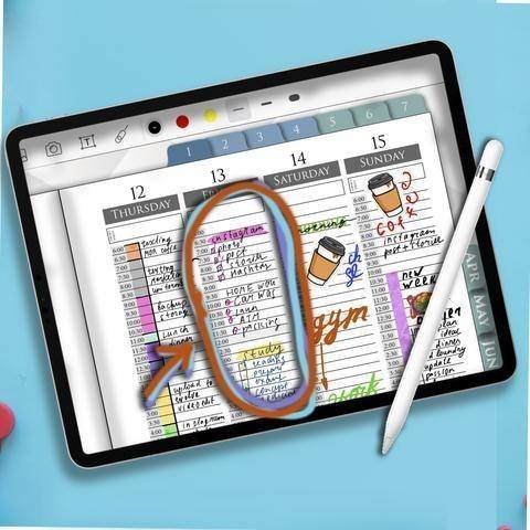 Digital Planning in iPad Pro Air and Mini Tutorial - iPad Planner