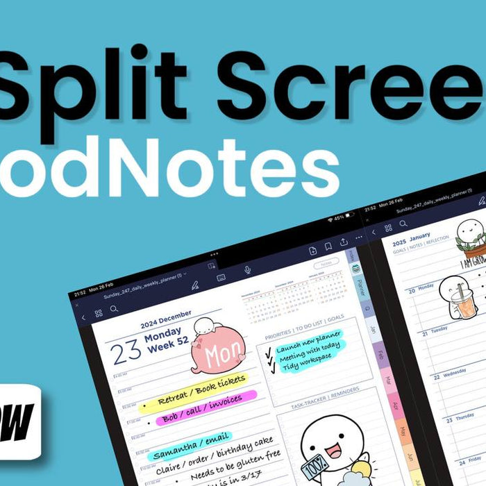 Split Screen GoodNotes Tips and Tricks