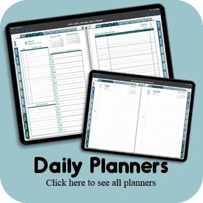 Digital Daily Planner for ipad digital planning ipadplanner.com