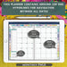 digiytal monthly student planner in ipad