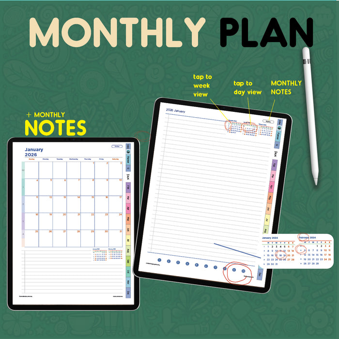 2026 Best Digital Planner for Nursing Students | PDF Download