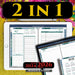 All In One Digital Planner 2024 2025 2026: iPad Daily Organizer