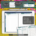 additional digital lined daily notes page for 3-year franklin covey ipad planner
