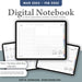 Digital Notebook - iPad-Compatible GoodNotes Journal with Covers