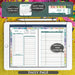 digital daily page in lesson planner 