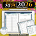 2025 2026 year calendar digital business planner