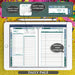digital ipad franklin daily planner page template for goodnotes and notability with in april start calendar