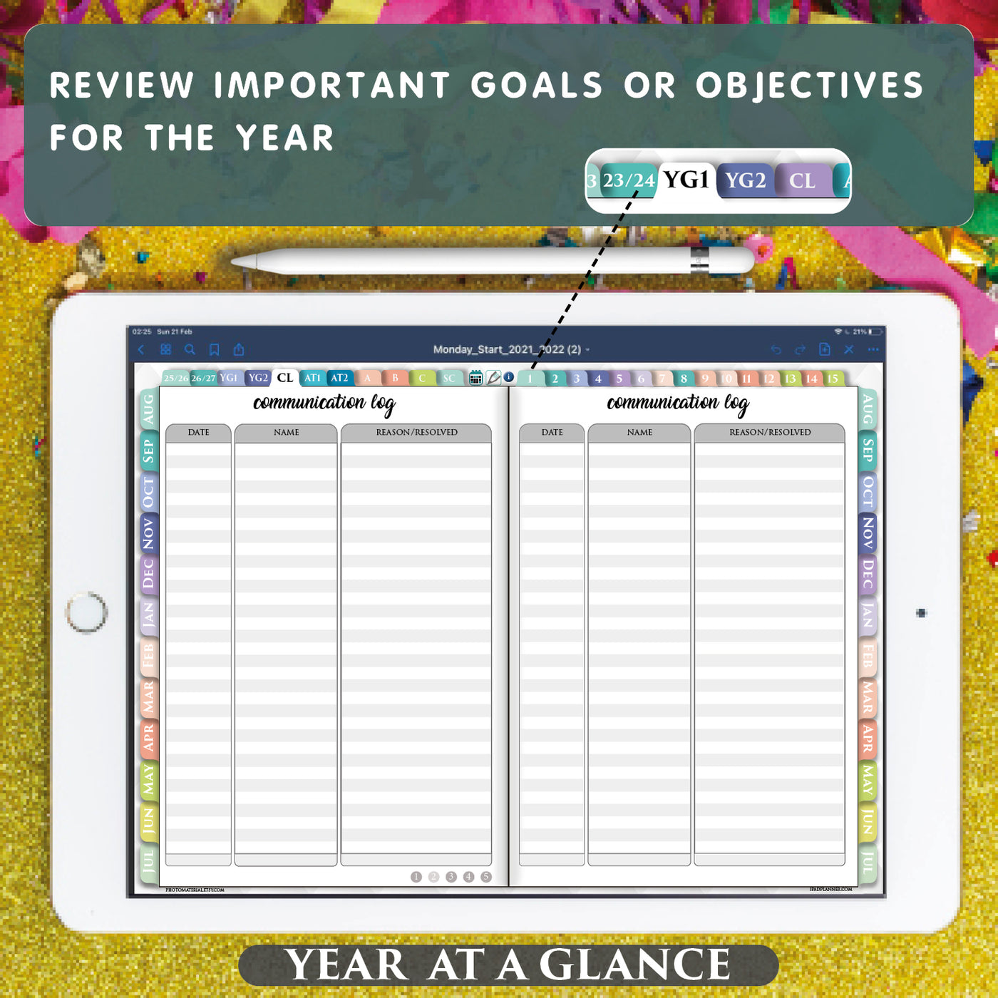 Digital Teacher Planner for iPad planning | August start Academic year ...