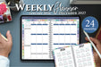Digital Weekly Meal & Wellness Planner 2026–2027 for iPad | GoodNotes & PDF Planner