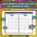 digital 2025 2026 year passion planner for goodnotes and notability