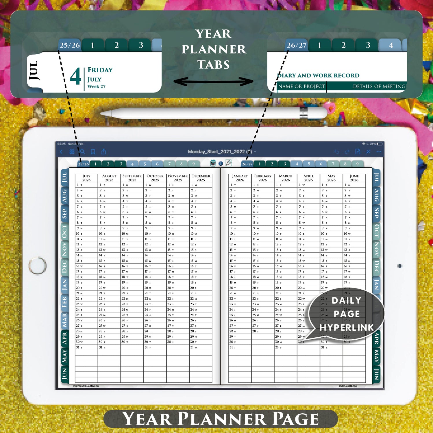 📝 2025 2026 Digital Franklin Covey Planner for Daily iPad Planning ...