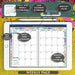 digital goodnotes monthly page template for digital ipad planning with apple pen