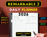 Best Daily Digital Planner for reMarkable 2  2026 - Hyperlinked & User-Friendly
