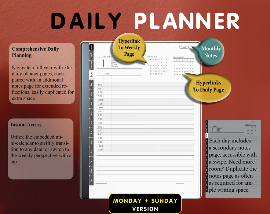 remarkable daily planner