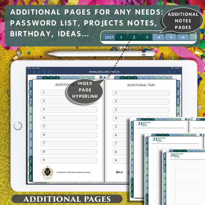 All In One Digital Planner 2024: Your Ultimate Daily Organizer