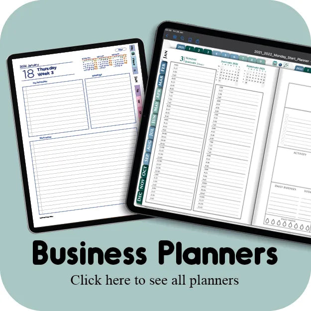 ipad business planner for daily goodnotes planning ipadplanner.com