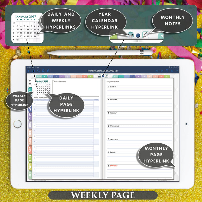 Full Focus Planner Digital - The Ultimate Productivity Tool for 2026 2027