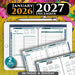 2026-2027 ADHD Digital Daily Planner | PDF Download