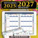 Digital Happy Weekly Planner and Monthly Planner for 2025 2026 