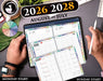 Digital Rainbow Hobonichi Techo Daily Weekly Planner for GoodNotes & Notability 2026 2027