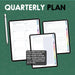 digital quarterly planner page template for goodnotes and notability