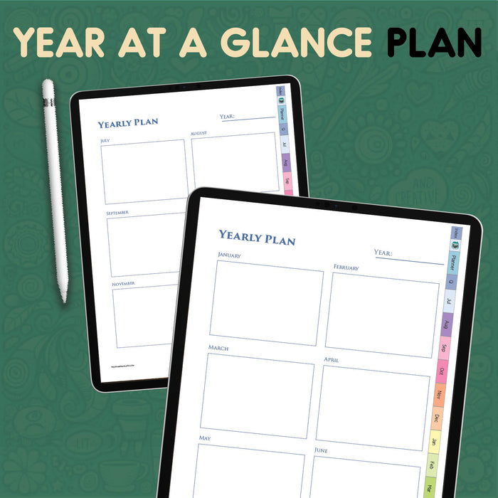 247 Digital Hour Hourly Planner | Digital Daily PDF