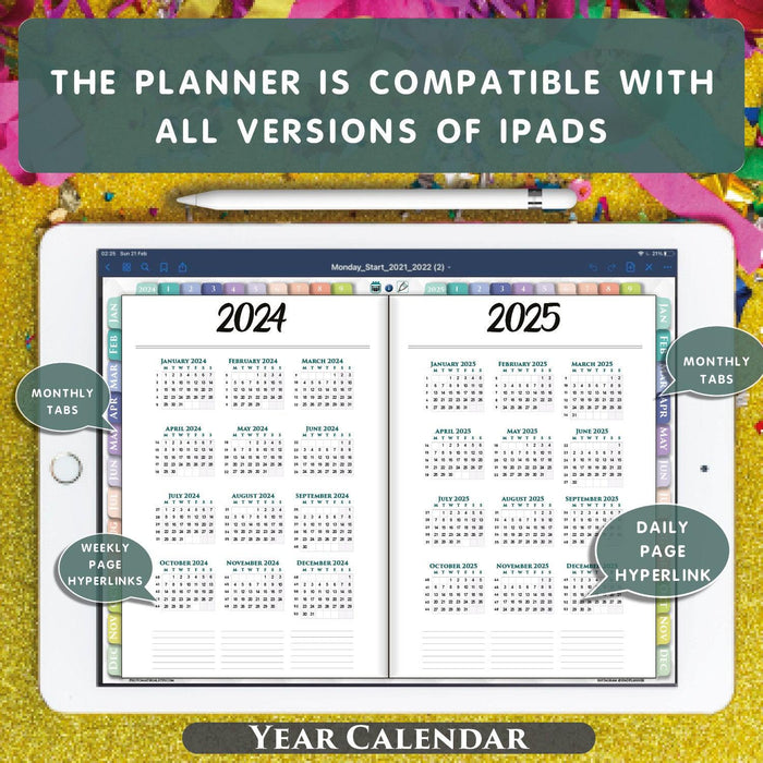 Passion Planners 2025 Kalender