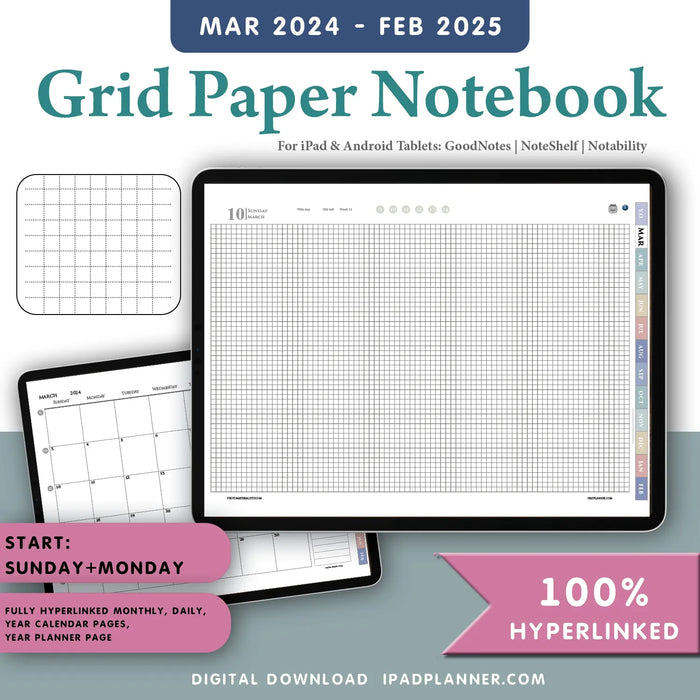 February 2025 Calendar Goodnotes