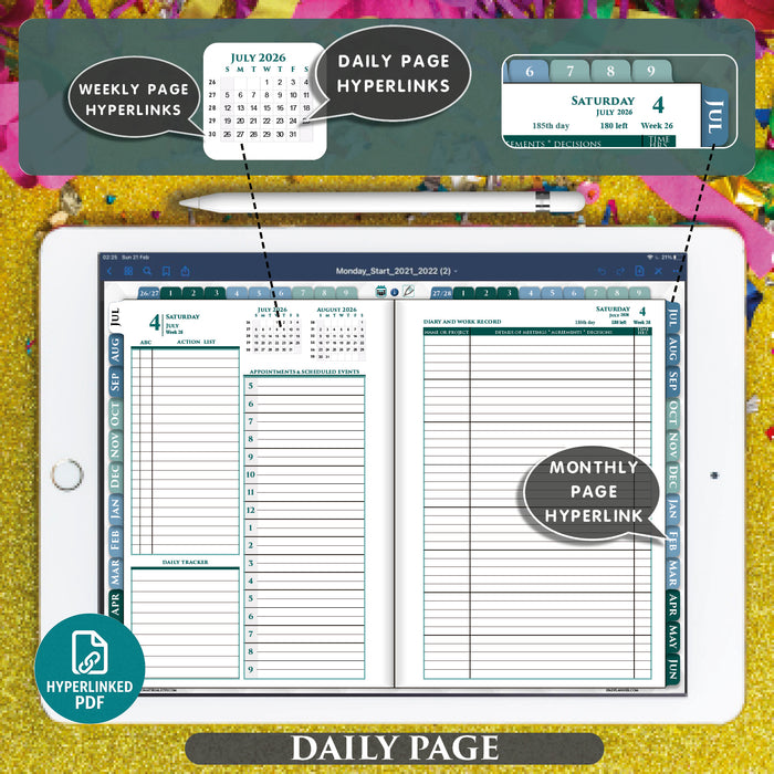 📖 The Ultimate Digital Franklin Planner – Perfect for Goodnotes & Notability!