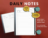 remarkable 2 daily notes page template